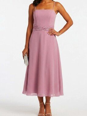 Raylia Designs "Orchid" Chiffon Cocktail/Bridesmaid Dress NWT- Sz. 6